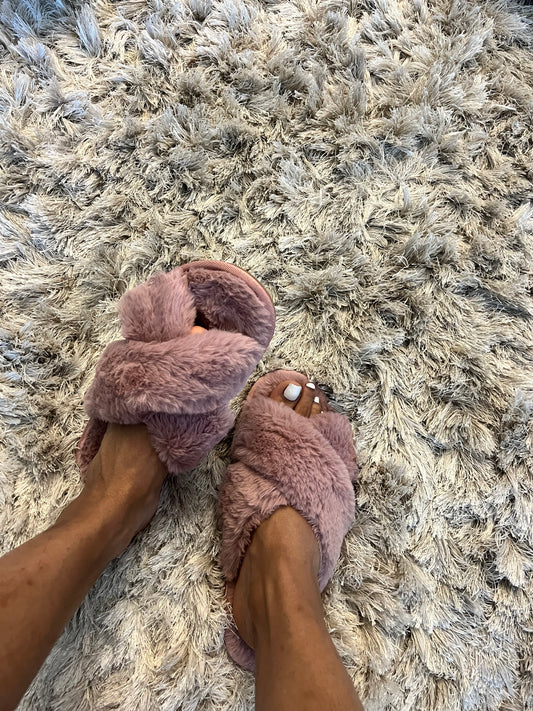 Pink slippers